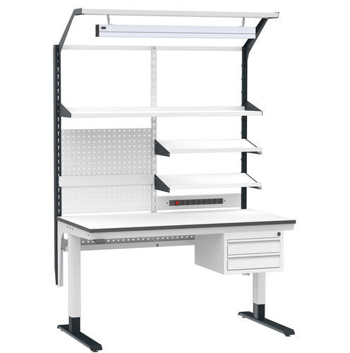 Industrial workstation - Velar Flex - Forison - assembly / for workshops / ergonomic