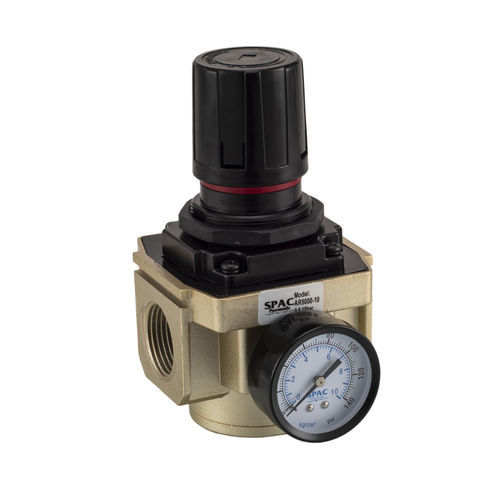 Compressed air pressure regulator - AR series - SPAC Pneumatic - piston / precision / industrial