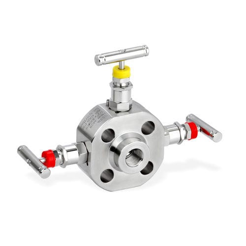 Needle valve - PDBB series - Panam Valve - double block-and-bleed / threaded / female