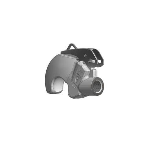 Swivel hook - GRR - Mac Power Fiorano - for hydraulic cylinders / steel