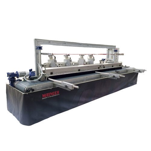 2-axis milling machine - MRB - Maincer - horizontal / servo-driven / for glass