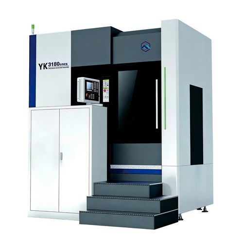 CNC gear-hobbing machine - YK series - Meijin Machinery Equipment (Dalian) Co., Ltd. - vertical / for large-diameter parts
