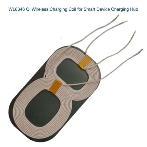 Electromagnetic coil - WL8346 - Weilong Intelligent Technology (Dongguan) Co., Ltd. - power / double / wireless power charging