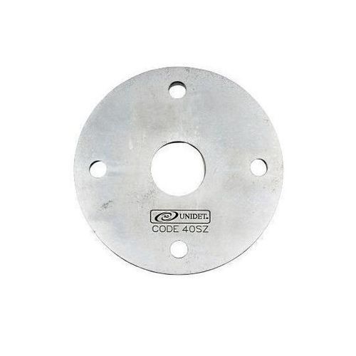 Galvanised steel nut - 40SZ - UNIDET.EU - threaded / metric