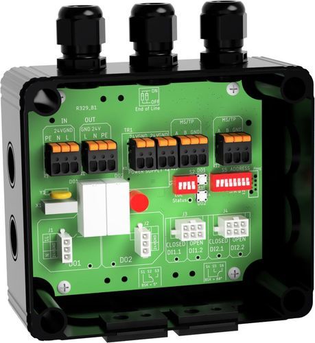 Digital I/O module - FBB-4DI2DO-R.24.AMP - Romutec Steuer- u. Regelsysteme GmbH - RS-485 / Modbus RTU / 2-O