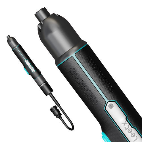 Corded electric screwdriver - EHS series - leetx - straight / with torque control / for automatic machines
