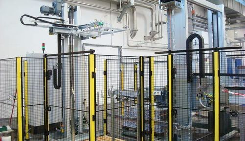 Layer depalletizer - Delus 600 - Euroline Logistik - low level infeed / sweep-off layer / for bottles