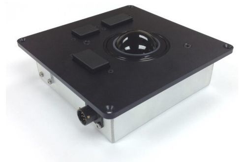 Mechanical trackball - F50 series - Cursor Controls - panel-mount / stainless steel / USB