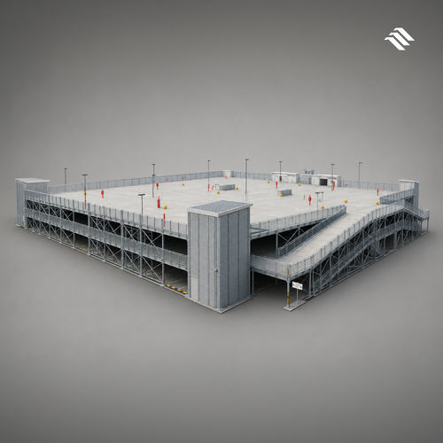 Multi-level parking platform - AMES PARK - EDILSIDER S.p.A.