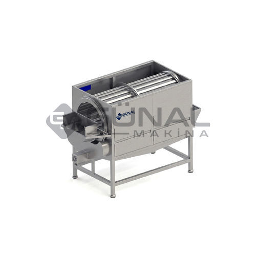 Vegetable trommel washer - Günal Makina - potato / carrot / tubers