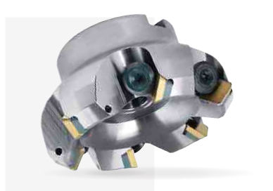 Indexing milling cutter - 550 series - ROL d.o.o. - face / 45° helix angle