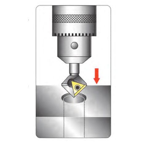 Solid milling cutter - MENTRUBE - ROL d.o.o. - chamfering