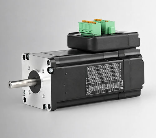 AC servomotor - UCS57-180 - NEOTON MOTOR - 36 V / with integrated driver and coder / NEMA 23