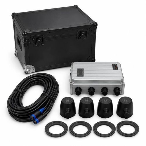 Plate ultrasonic transducer - BBUAF - Deep Minds Ultrasonic - immersible / high-frequency