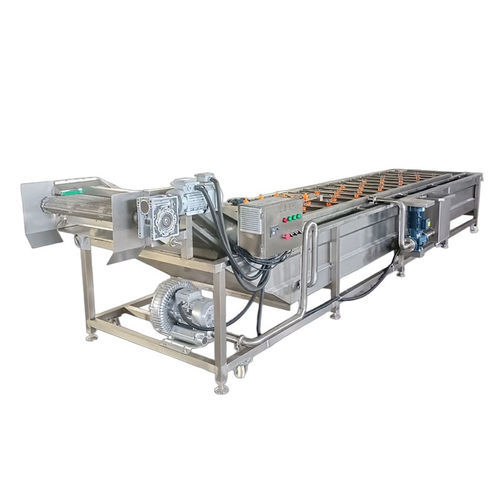 Vegetable washing machine - QP series - Zhucheng Jiapin Food Machinery Co., Ltd. - for fruit / for meat / for seafood