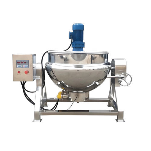 Boiling pan for the food industry - DJC series - Zhucheng Jiapin Food Machinery Co., Ltd. - electric / double-jacketed / stainless steel