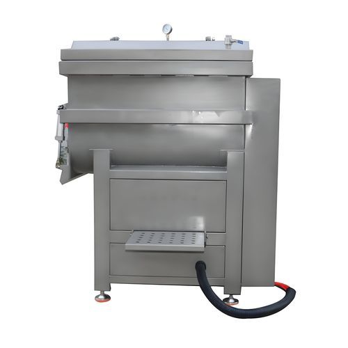 Vacuum meat mixer - BX series - Zhucheng Jiapin Food Machinery Co., Ltd. - stainless steel