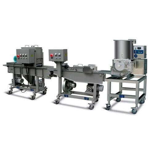 Hamburger forming machine - ZME - Zaftech Machines & Equipment - patty / nuggets / meat stick