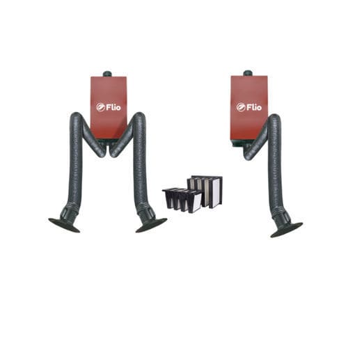 Stationary fume extractor - Airjet - MHK - FLIO Otomasyon Makina San. Tic. Ltd. Şti. - welding / cartridge / with extraction arm