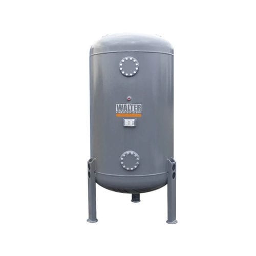 Cylindrical pressure vessel - KP-1000-15/0,8 - Walter Kompressortechnik Polska Sp. z o. o. - for compressed air networks / storage / industrial