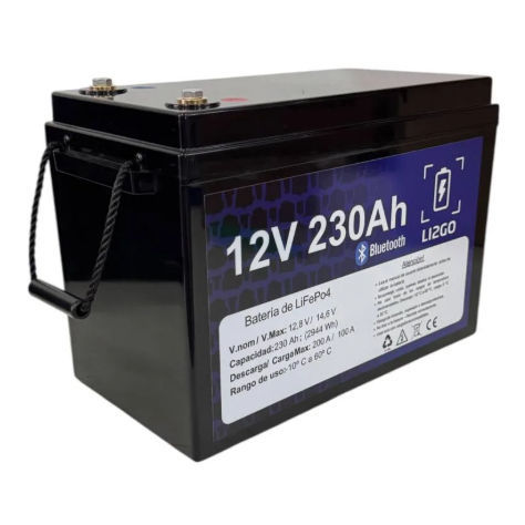 LiFePO4 battery - 35706 - Li2Go - 12 V / for electric vehicles / for marine applications