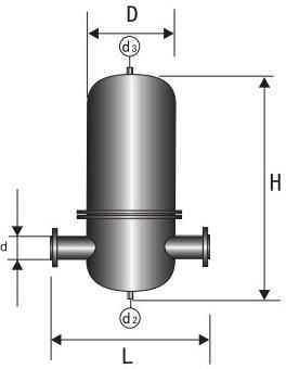 Steam filter unit - KLS-F series - Hangzhou Mairui Gas Engineering Equipment Co., Ltd - compact