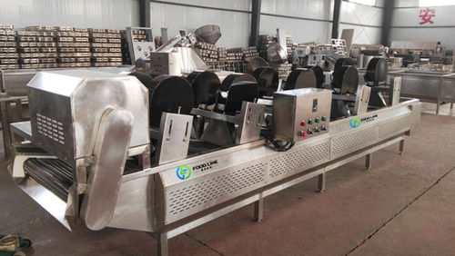 Cooling conveyor - Henan Hongtu Machinery Manufacturing Co., Ltd. - modular belt / wire mesh / flexible belt