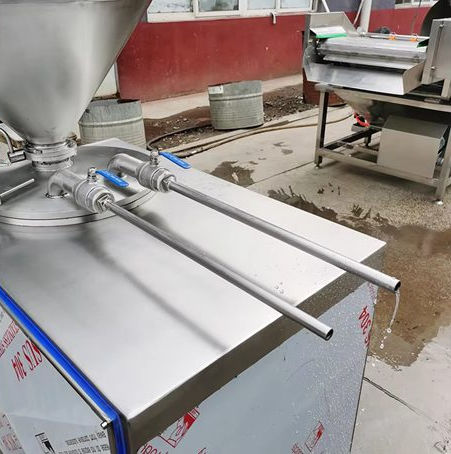 Electric stuffer - Henan Hongtu Machinery Manufacturing Co., Ltd. - hydraulic / manual / for sausages