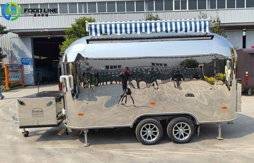 Equipment trailer - Airstream - Henan Hongtu Machinery Manufacturing Co., Ltd. - for food / towed / modular