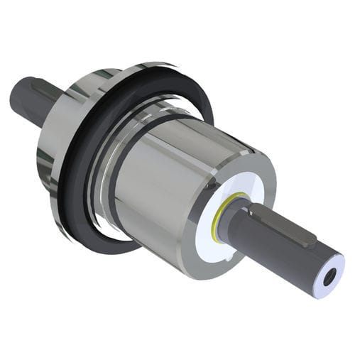 Vacuum feedthrough - P1201 - Socrate Industrie - rotating / for the vacuum industry / rotary