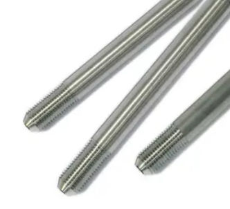 Stainless steel nipple - HIFLUX - threaded / straight