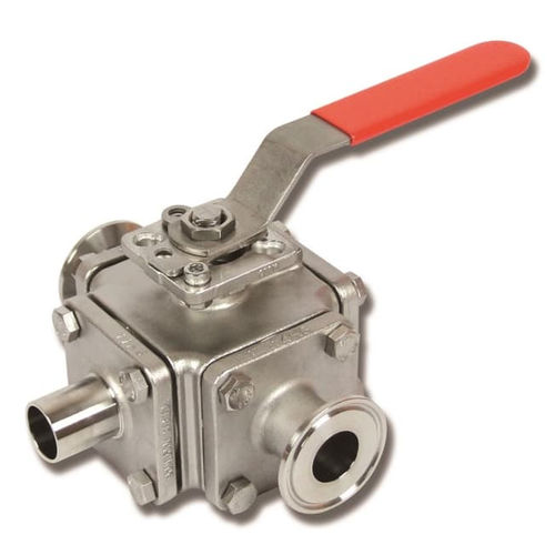 Ball valve - V36SN-1020 series - MARSVALVEUK - lever / diverter / for dairy products
