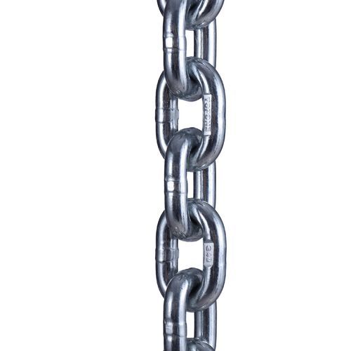 Galvanized handling chain - Grade 43 - Xintai Taida Mirso Co., LTD - with hooks at each end / zinc-plated / high-strength