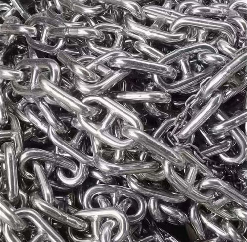 Anchor chain - Xintai Taida Mirso Co., LTD - stainless steel / 304 stainless steel / 316 stainless steel