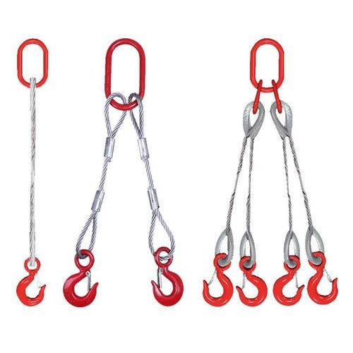 Wire rope sling - Xintai Taida Mirso Co., LTD - 2-point / steel / galvanised steel