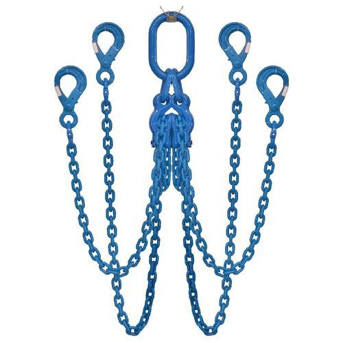 Chain sling - Grade 100 QOSL - Xintai Taida Mirso Co., LTD - 4-point / steel / newspaper