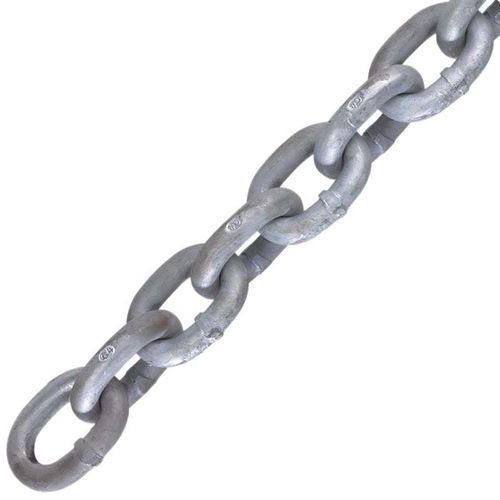 Towing chain - Grade 30 - Xintai Taida Mirso Co., LTD - steel / carbon steel / zinc-plated