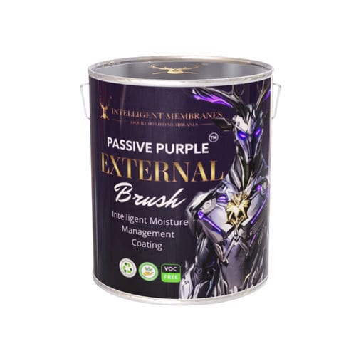 Finishing paint - PASSIVE PURPLE EXTERNAL - Intelligent Membranes - liquid / for wood / for the building industry