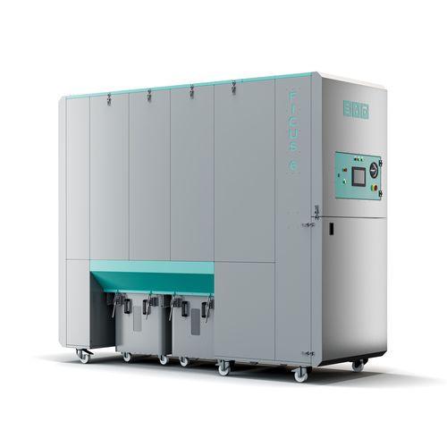 Bag dust collector - FICUS 6 - SAF - pulse-jet backflow / mobile
