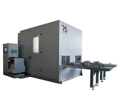Robotic surfacing cell - Deburring 50 - Robot Service Srl - deburring / for machine tools