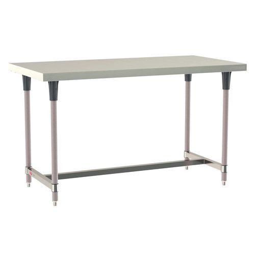 Stainless steel working table - TableWorx - METRO - epoxy resin