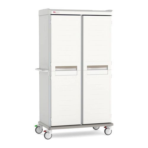 Storage cabinet - SXRD76CM3 - METRO - on casters / door / shelf