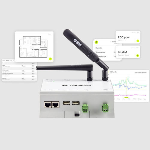 Communication gateway - WATTSENSE - IoT / KNX / Modbus TCP/IP