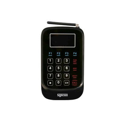 Wireless call station - DT-5020 - Syscall Global - with LCD display / paging