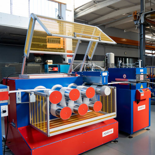 Polymer spinning machine - Agripak srl - polypropylene / automatic