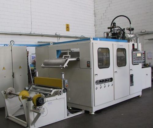Plastic sheet thermoforming machine - M series - Agripak srl - ABS / PP / PS