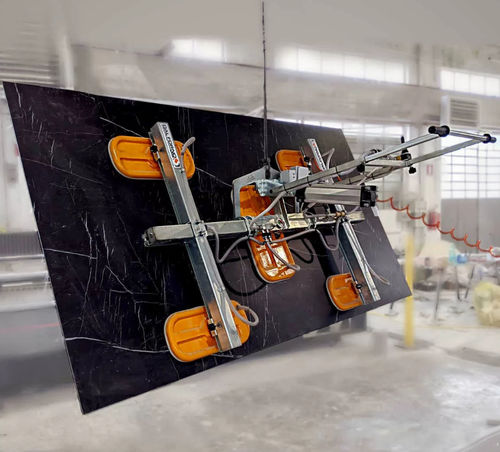 Cross vacuum lifter - VX series - Dal Forno Srl - frame / for marble / for plates
