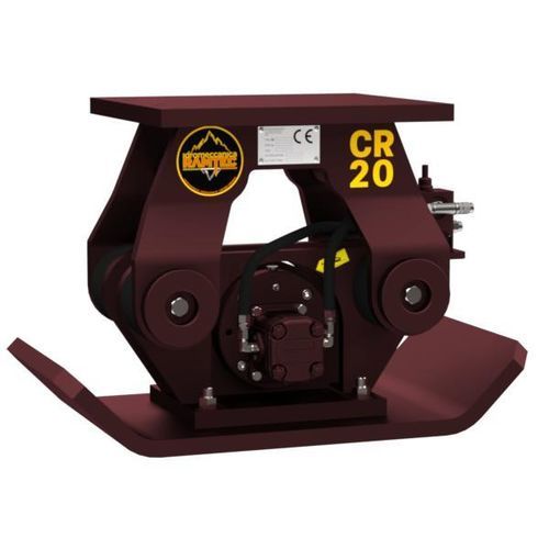 Forward travel vibratory plate - CR 20 - Idromeccanica Ramtec - for excavators / for skid steer loaders / pile driving