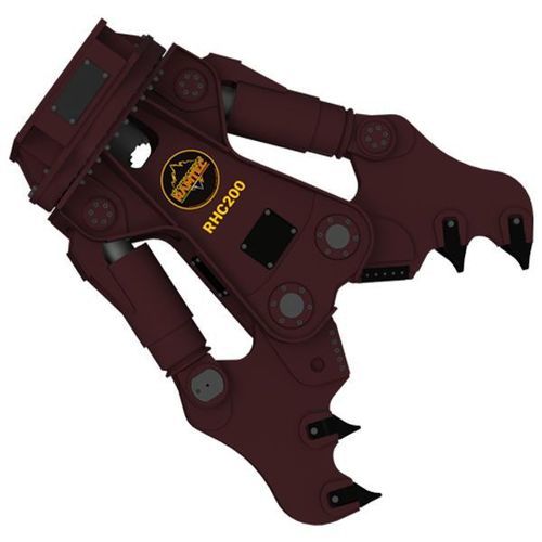 Controlled demolition hydraulic crusher - RHC200 - Idromeccanica Ramtec - for primary demolition / for concrete / for excavators