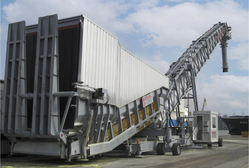 Mobile feeder - Bedeschi Spa - for food / for cement / for bulk materials